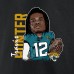 Jacksonville Jaguars Travis Hunter Black Graphic Player T-Shirt