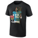 Jacksonville Jaguars Travis Hunter Black Graphic Player T-Shirt