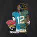 Jacksonville Jaguars Travis Hunter Black Graphic Player T-Shirt