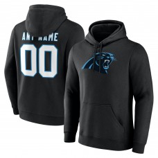 Именная толстовка Carolina Panthers Black Team Authentic