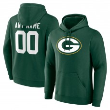 Именная толстовка Green Bay Packers Green Team Authentic