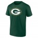 Именная футболка Green Bay Packers Green Team Authentic