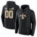 Именная толстовка New Orleans Saints Black Team Authentic