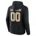 Именная толстовка New Orleans Saints Black Team Authentic