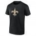 Именная футболка New Orleans Saints Black Team Authentic