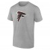 Именная футболка Atlanta Falcons Gray Team Authentic