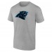 Именная футболка Carolina Panthers Gray Team Authentic