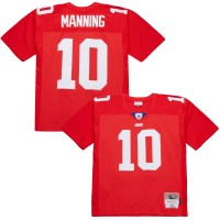 Джерси New York Giants Eli Manning Mitchell & Ness Red 2004 Legacy Replica