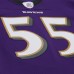 Джерси Baltimore Ravens Terrell Suggs Mitchell & Ness Purple 2003 Legacy Replica