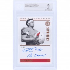 Kyler Murray Arizona Cardinals Autographed 2019 Panini Encased Rookie Endorsements #RE-KMU #25/50 BGS Authenticated 9 Rookie Card with Go Cards Inscription
