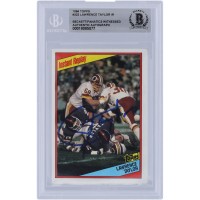 Lawrence Taylor New York Giants Autographed 1984 Topps #322 Beckett Fanatics Witnessed Authenticated Card