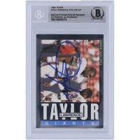 Lawrence Taylor New York Giants Autographed 1985 Topps #124 Beckett Fanatics Witnessed Authenticated Card