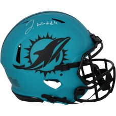 Jaylen Waddle Miami Dolphins Autographed Fanatics Authentic Riddell Rave Speed Authentic Helmet
