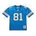 Джерси Detroit Lions Calvin Johnson Mitchell & Ness Blue 2007 Authentic Throwback Retired Player