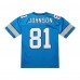 Джерси Detroit Lions Calvin Johnson Mitchell & Ness Blue 2007 Authentic Throwback Retired Player