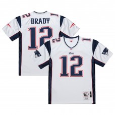 New England Patriots Tom Brady Mitchell & Ness White 2000 Authentic Jersey New England Patriots Tom Brady Mitchell & Ness White 2000 Authentic Jersey
