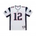 New England Patriots Tom Brady Mitchell & Ness White 2000 Authentic Jersey