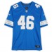 Игровая джерси Jack Campbell Detroit Lions Autographed Fanatics Authentic Blue Nike Game
