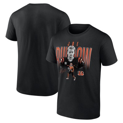 Cincinnati Bengals Joe Burrow Black Humble Shadow Player T-Shirt