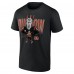 Cincinnati Bengals Joe Burrow Black Humble Shadow Player T-Shirt