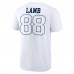 Футболка Dallas Cowboys CeeDee Lamb White Tonal