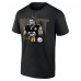 Футболка Pittsburgh Steelers T.J. Watt Black Humble Shadow Player