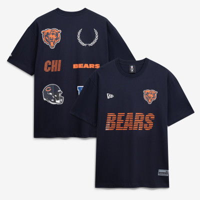 Футболка Chicago Bears New Era Navy Match