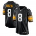 Игровая джерси Pittsburgh Steelers Aaron Rodgers Nike Black Alternate Game Игровая джерси Pittsburgh Steelers Aaron Rodgers Nike Black Alternate Game