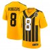 Pittsburgh Steelers Aaron Rodgers Nike Gold Alternate 1933 Throwback Game Jersey Pittsburgh Steelers Aaron Rodgers Nike Gold Alternate 1933 Throwback Game Jersey