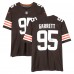 Игровая джерси Myles Garrett Cleveland Browns Autographed Fanatics Authentic Brown Nike Limited