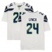 Marshawn Lynch Seattle Seahawks Autographed Fanatics Authentic White Nike Game Jersey