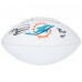 Tua Tagovailoa Miami Dolphins Autographed Fanatics Authentic Franklin White Panel Football with Phins Up! Inscription