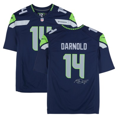 Sam Darnold Seattle Seahawks Autographed Fanatics Authentic College Navy Nike Game Jersey