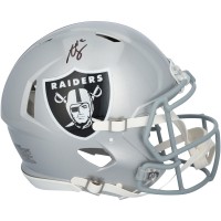 Ashton Jeanty Las Vegas Raiders Autographed Fanatics Authentic Riddell Speed Authentic Helmet
