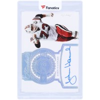 John Hannah New England Patriots Autographed 2017 Panini Flawless Retired Numbers #RN-JH #1/1 Card