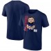 New York Giants Cam Skattebo Navy Rookie Illustration T-Shirt