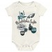 Малышам & Newborn Philadelphia Eagles Outerstuff Littlest Player Three-Piece Bodysuit Set
