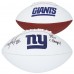Mario Manningham New York Giants Autographed Franklin White Panel Football with SB XLVI Champs Inscription