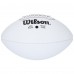 Mario Manningham New York Giants Autographed 100th Season Wilson White Panel Football with SB XLVI Champs Inscription