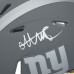 Abdul Carter New York Giants Autographed Fanatics Authentic Riddell Slate Speed Mini Helmet