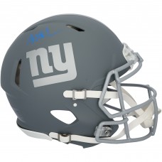 Abdul Carter New York Giants Autographed Fanatics Authentic Riddell Slate Speed Authentic Helmet