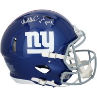 Abdul Carter New York Giants Autographed Fanatics Authentic Riddell Speed Authentic Helmet with 3rd Pick Inscription