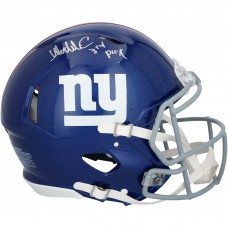 Abdul Carter New York Giants Autographed Fanatics Authentic Riddell Speed Authentic Helmet with 3rd Pick Inscription