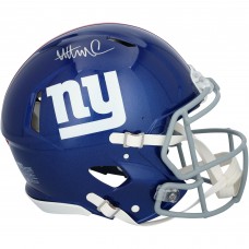 Abdul Carter New York Giants Autographed Fanatics Authentic Riddell Speed Authentic Helmet