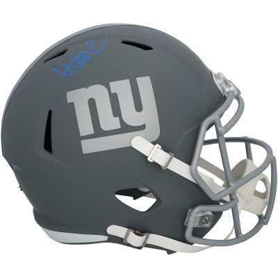 Abdul Carter New York Giants Autographed Fanatics Authentic Riddell Slate Speed Replica Helmet