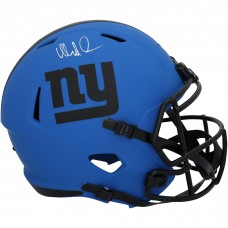 Abdul Carter New York Giants Autographed Fanatics Authentic Riddell Rave Speed Replica Helmet