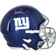 Abdul Carter New York Giants Autographed Fanatics Authentic Riddell Speed Replica Helmet