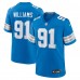 Игровая джерси Detroit Lions Tyleik Williams Nike Blue Team Game