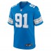 Игровая джерси Detroit Lions Tyleik Williams Nike Blue Team Game