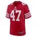 San Francisco 49ers Bryce Huff Nike Scarlet Team Game Jersey